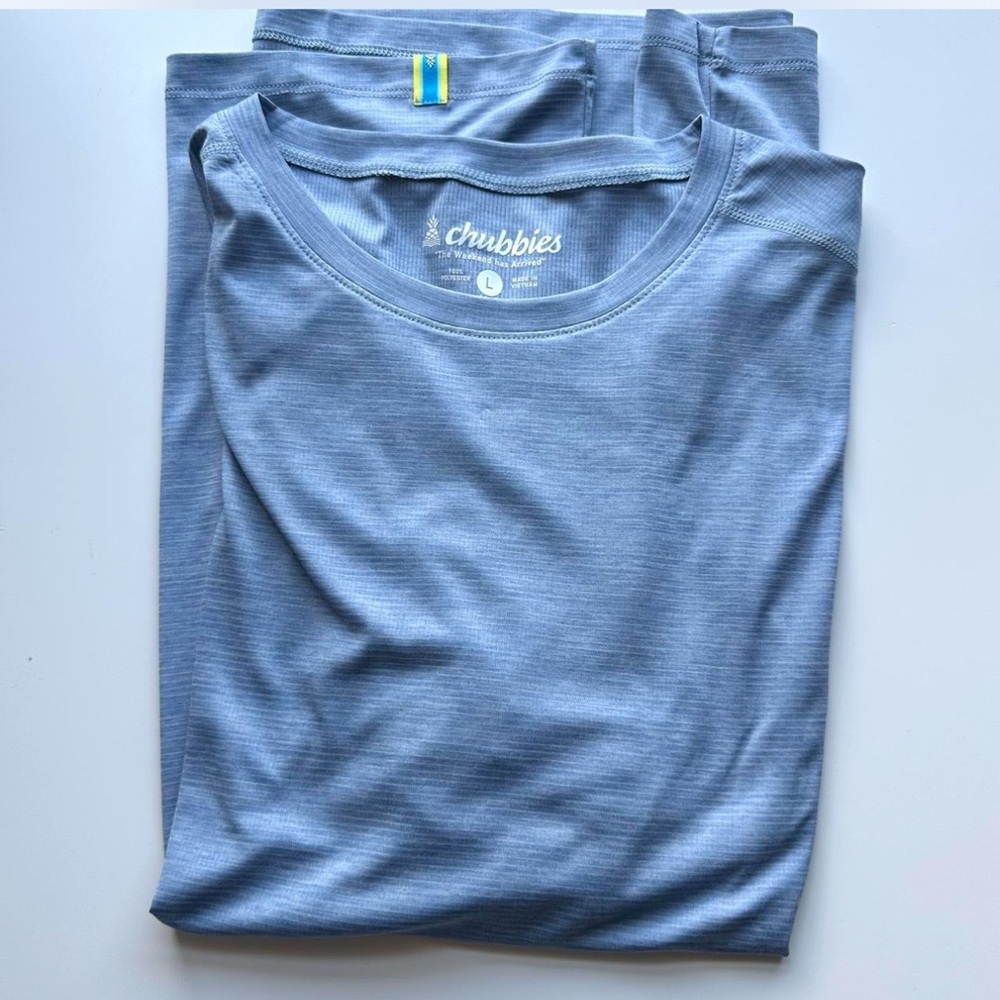 Chubbies Light Blue Short Sleeve Tee
